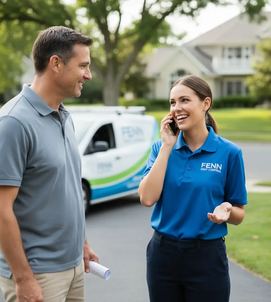 Fenn Pest Control customer support in Jamestown